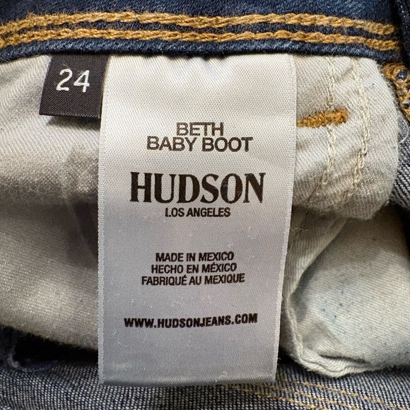 Hudson Beth Baby Boot Jeans Women’s Size 24 - Picture 9 of 10